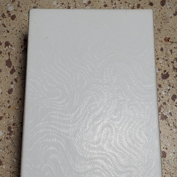 EARRINGS Sterling Silver Blue White Dangle Hook Valentines NWT Jewelry Box - Picture 6 of 6